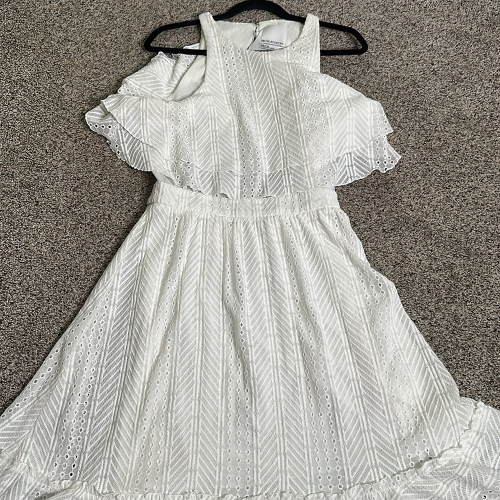 Prose& poetry withe eye let kaleigh cut out dress waist  back size medium - Picture 15 of 16
